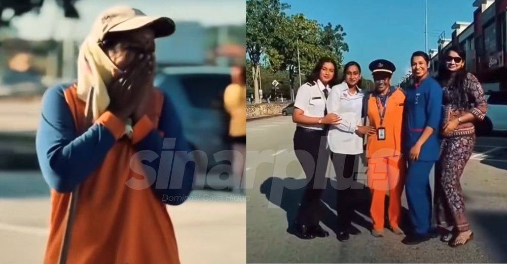 Image from: Tak mampu tahan air mata, M Kavita sebak lihat 5 anak dibesarkan susah payah kini berjaya, raih Anugerah Khas