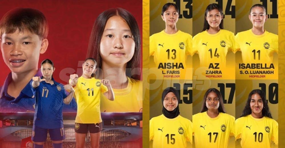 Image from: ‘Doa ibu sentiasa iringi Isabella’ - Baru 14 tahun, Serina bangga anak kedua wakili Malaysia dalam bola sepak