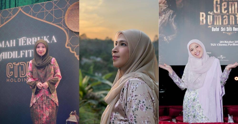 Image from: Setia di sisi Siti Nurhaliza sejak 1999, Rozi imbau kenangan 20 tahun lalu jadi ‘mak pengantin’ – ‘Bukan saya kuat, ALLAH yang bagi kekuatan’