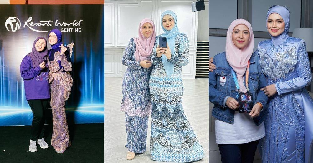 Image from: Setia di sisi Siti Nurhaliza sejak 1999, Rozi imbau kenangan 20 tahun lalu jadi ‘mak pengantin’ – ‘Bukan saya kuat, ALLAH yang bagi kekuatan’