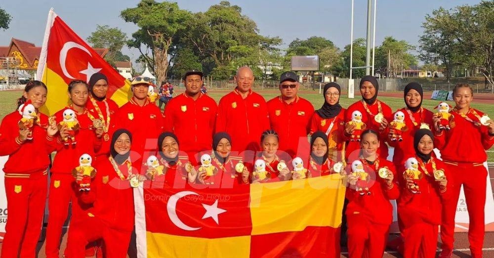 Image from: 'Mama sangat bangga dengan kamu’ – Anak sulung Sharifah Sofia raih emas ragbi SUKMA