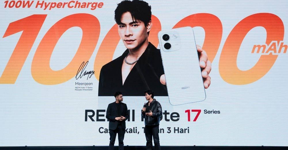 Image from: Makin selektif pilih kerjasama, ini sebab Meerqeen setuju jadi duta Siri REDMI Note 17
