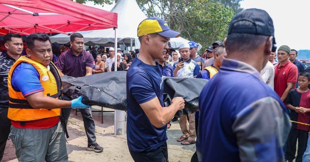 Image from: 'Anak aku sudah pulang...' Jasad Muhammad Adib Hafiy akhirnya timbul, luahan sayu kakak undang sebak