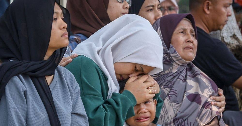 Image from: 'Anak aku sudah pulang...' Jasad Muhammad Adib Hafiy akhirnya timbul, luahan sayu kakak undang sebak