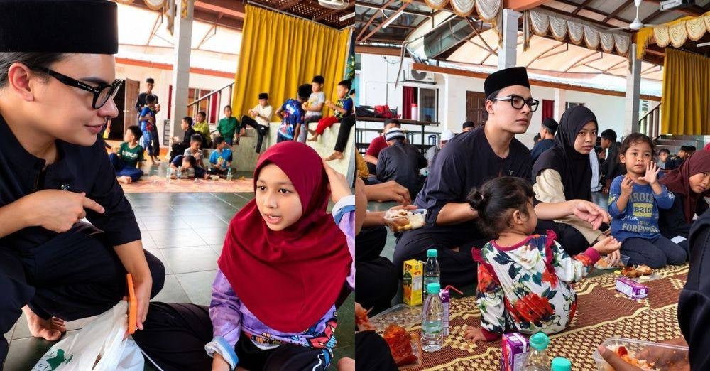 Image from: Sering dipandang serong kerana kisah silam, Diva M kongsi rezeki bersama 112 anak Rumah Kasih Harmoni - ‘Tak semestinya tunggu kaya’