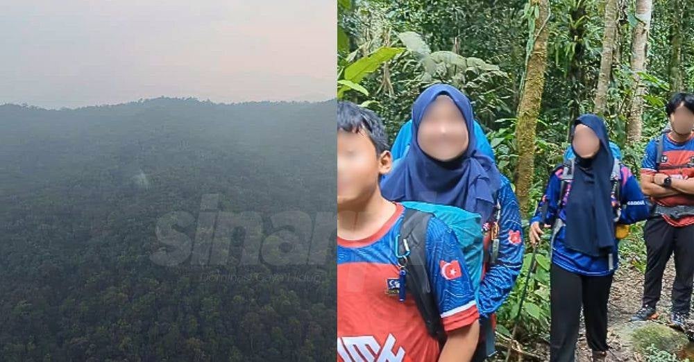 Image from: 'Istiqamah berjemaah dalam hutan' - Malim gunung terharu 4 sekeluarga hilang di Gunung Gerah tetap disiplin jaga solat