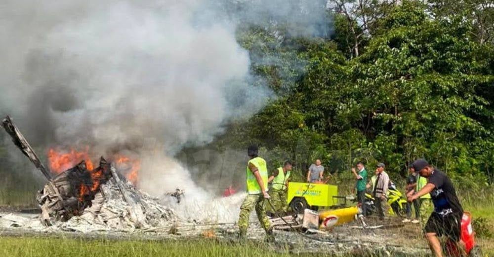 Image from: Tragedi helikopter: 3 tahun menabur bakti di Sarawak, Dr Ainul Baraah antara yang terkorban