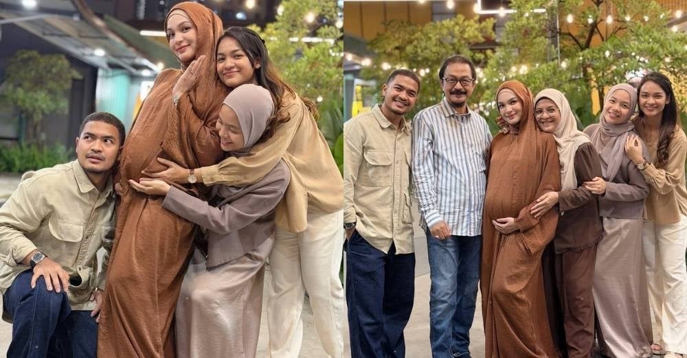 Image from: Bakal timang cahaya mata ketiga, bait doa Amyra Rosli menyentuh hati - 'Ya ALLAH, terima kasih atas perjalanan indah ini'