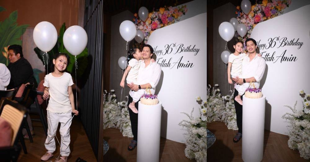Image from: 'Terima kasih isteriku, i love you sampai syurga' -Sambut ulang tahun ke-36, Fattah Amin titip penghargaan buat Amira Othman, hargai insan di sisi