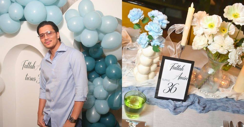 Image from:  'Moga ALLAH jaga suami saya dunia akhirat' - Doa Amira Othman buat Fattah Amin sempena birthday ke-36 & anniversary pertama