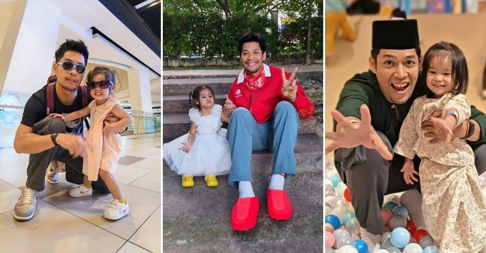 Image from: ‘Saya tak pegang telefon bila keluar dengan anak’ – Momen comel Kamal Adli bawa Hawra Uqaira jalan-jalan, jawab isu introvert