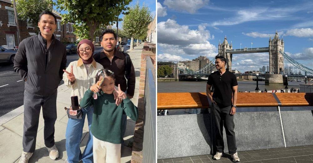 Image from: Mak sudah lama ajak bercuti, Khairul Aming akhirnya luang masa bawa ibu ke London – ‘Kali ni kita kosongkan kalendar’