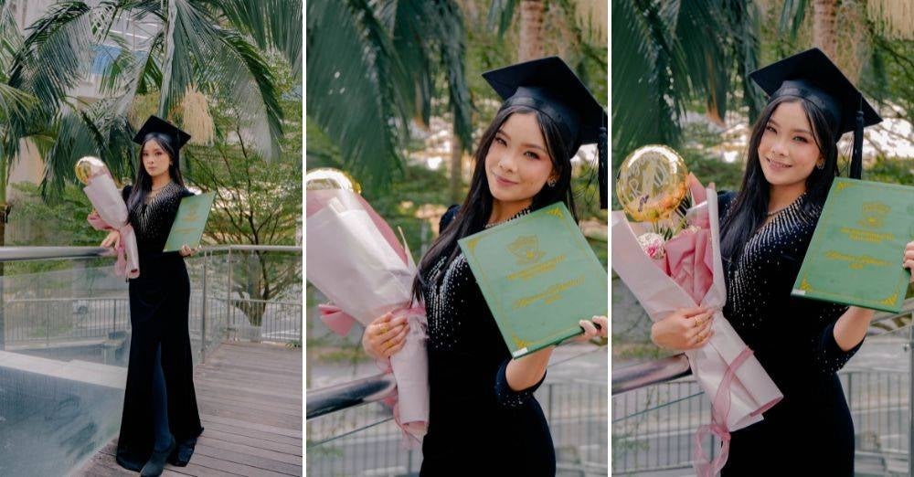 Image from: ‘Terbanglah tinggi wahai anakku’ - Salina Saibi titipkan doa buat anak sulung, wajah seiras ibu curi perhatian netizen
