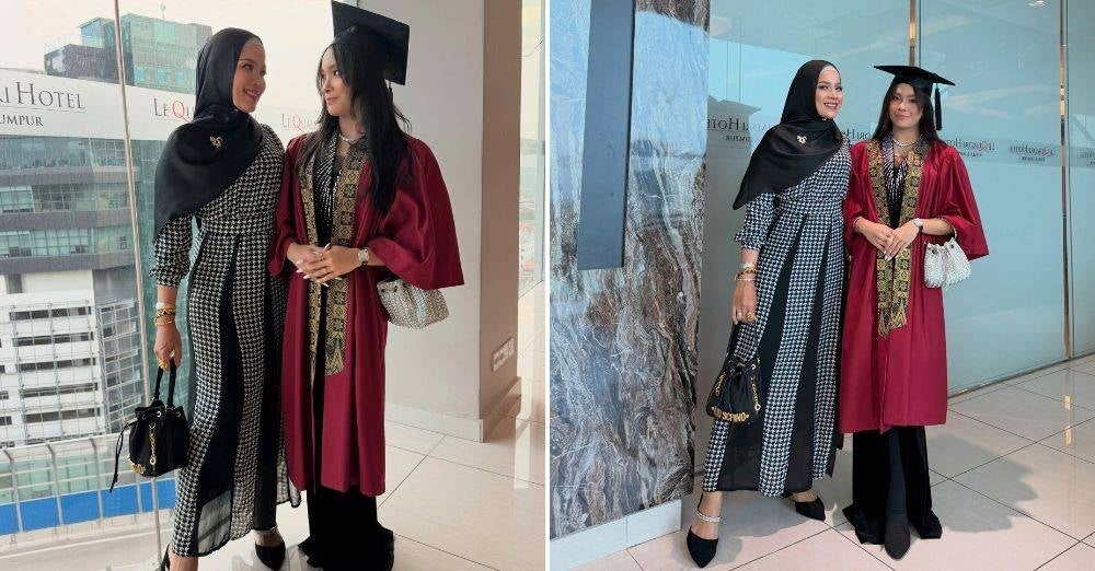 Image from: ‘Terbanglah tinggi wahai anakku’ - Salina Saibi titipkan doa buat anak sulung, wajah seiras ibu curi perhatian netizen