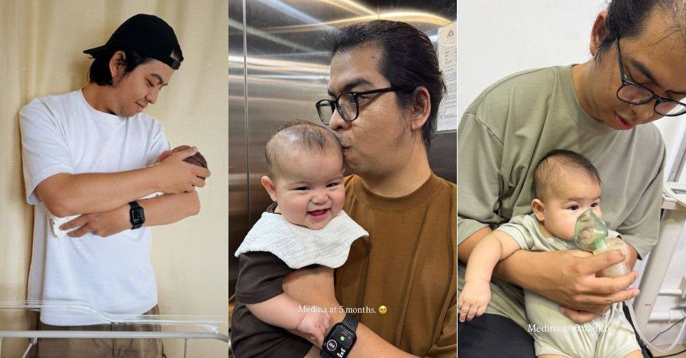 Image from: 'Sentiasa ingatkan saya cantik, apa orang kata tak lagi menyakitkan...' Najwa Latif dedah sisi Akwa Ariffin selepas Medina lahir, bapa & suami penyayang