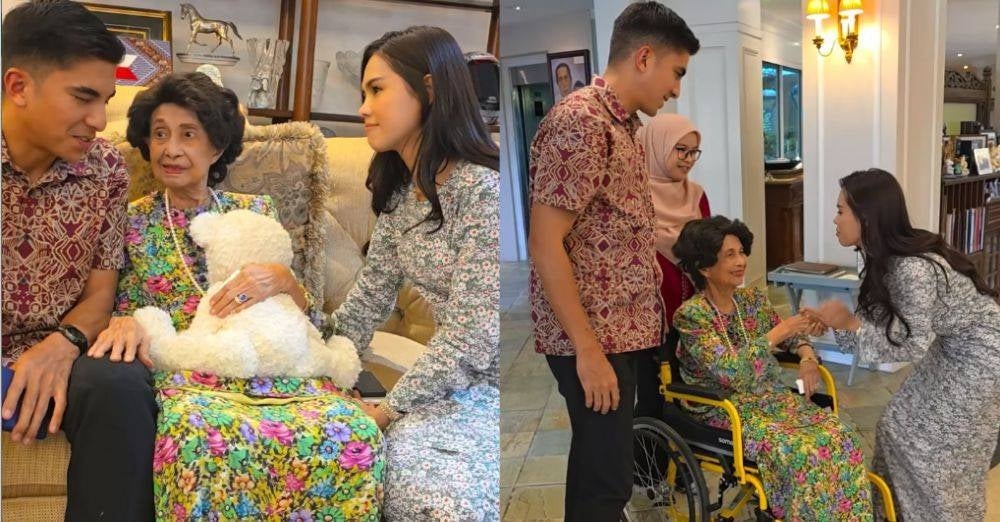 Image from: ‘Lebih 70 tahun cintai orang sama’ - Bella Astillah terharu dengar kisah cinta Tun M, Tun Hasmah, rahsia rumah tangga bahagia