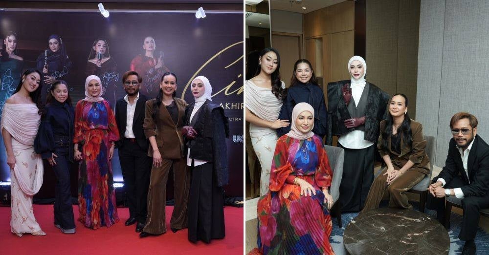 Image from: Tenang lagu Cinta Di Akhir Garisan 2.0 dibandingkan, Ajai pertahan gabungan vokal Marsha, Adira, Nadeera, Aisha Retno — 'Versi pertama dah terbaik...'