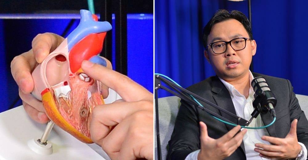 Image from: Sakit dada disangka gastrik? Jangan pandang ringan, serangan jantung juga boleh berlaku pada golongan muda