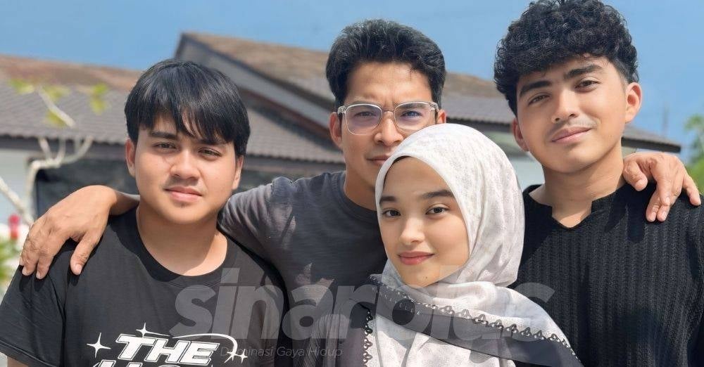 Image from: 'Abahnya berat mulut...' Abby Abadi luang masa bersama 3 anak tiri, dedah kasih sayang suami tersimpan dalam doa