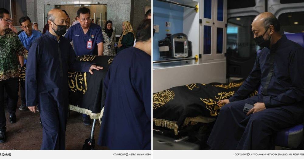 Image from: Syukur miliki ibu hingga usia 63 tahun, Mukhriz Mahathir imbau kenangan bersama Tun Hasmah - ‘Saya anggap diri ini sangat bertuah’