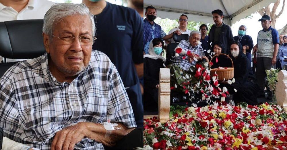 Image from: ‘Semoga bersua semula di syurga...’ PU Riz kongsi sisi suami kekok dipeluk isteri, kenang kasih Tun M dan Tun Dr Hasmah