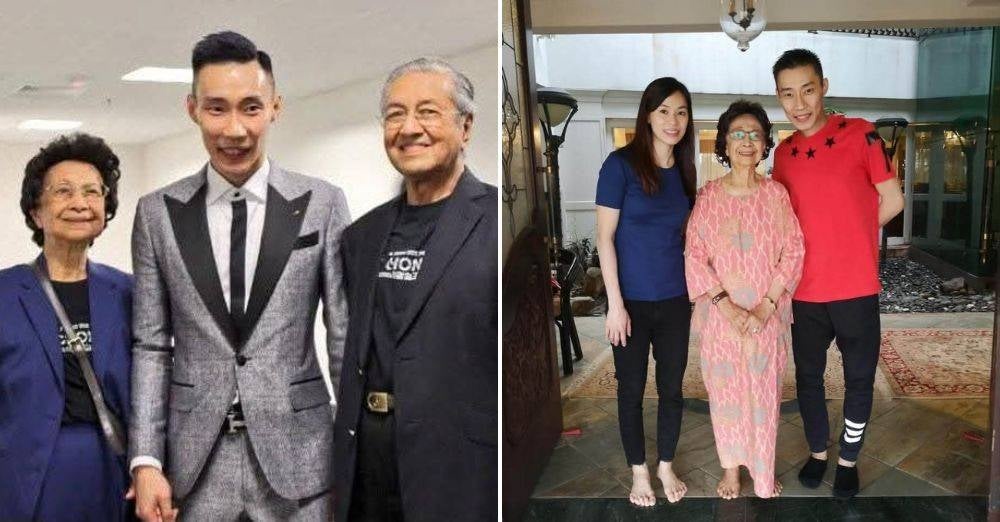 Image from: Lee Chong Wei kenang Tun Dr Hasmah, sentiasa beri semangat ketika menang atau kalah – ‘Beliau macam ibu kita’
