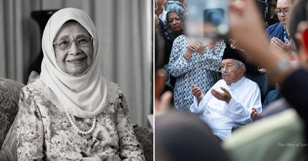 Image from: Tunku Azizah kongsi kenangan manis, dengar semula pesanan suara terakhir Tun Dr Hasmah buatnya menangis – ‘Saya memanggil beliau Mummy’