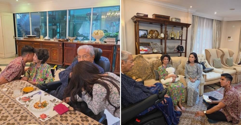 Image from: 'Kami baru muka surat pertama, mereka sudah ada perpustakaan’ – Syed Saddiq akui belum layak dibandingkan dengan Tun M, Tun Hasmah