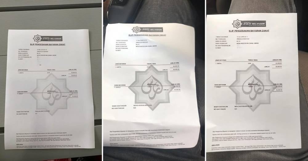 Image from: Jep Sepahtu kongsi bukti bayar zakat, rekod RM300,000 pada 2025 jadi perhatian – ‘Resit ini untuk dibuktikan, bukan dibanggakan’