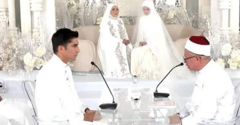Image from: Bella Astillah sah isteri Syed Saddiq, daripada pasangan kerja kini jadi pasangan hidup – 'Sekarang bergelar suami kepada cinta saya'