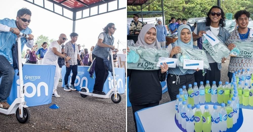 Image from: Spritzer ION bawa semangat ON-JE!, galak rakyat Malaysia berani mencuba perkara baharu