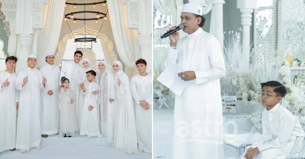 Image from: Bukan sekadar cinta, pesanan ayah Amira Othman dan Bella Astillah tentang rumah tangga cukup menyentuh hati