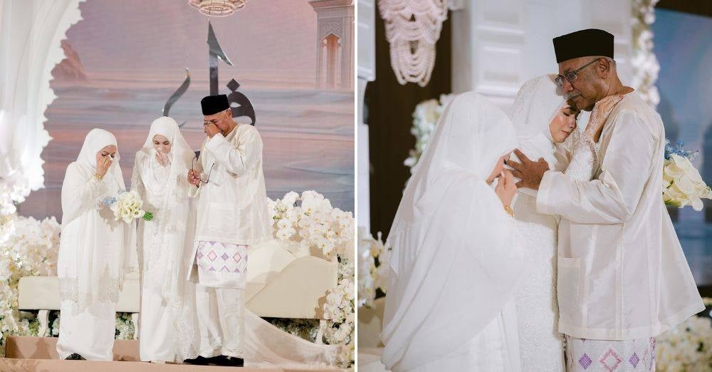Image from: Bukan sekadar cinta, pesanan ayah Amira Othman dan Bella Astillah tentang rumah tangga cukup menyentuh hati