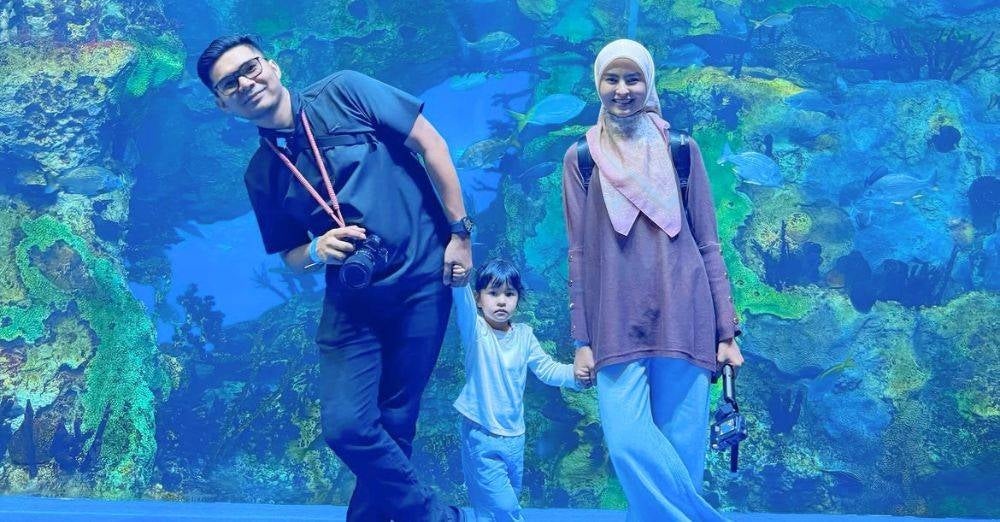 Image from: 'My strong girl!' Wany Hasrita kongsi detik cemas anak alami inguinal hernia dan dibedah