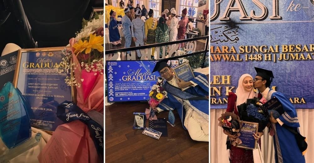 Image from: Rita Rudaini sebak anak sulung raih Anugerah Tokoh Kurikulum Terbaik, pengorbanan ibu terbayar – ‘Baiknya takdir Tuhan’