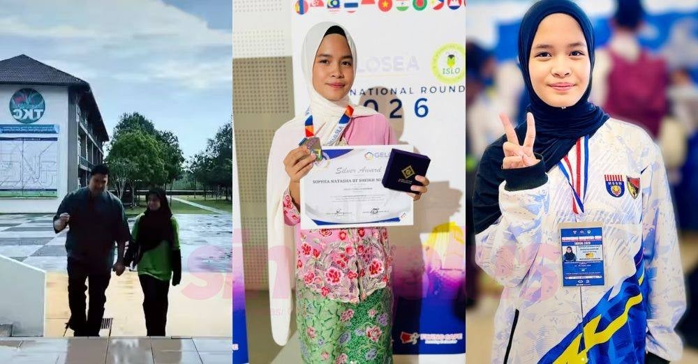 Image from: ‘Daddy is proud of you’ – Anak kedua Dr Sheikh Muszaphar raih Anugerah Murid Harapan TKC, Tasha aktif cabar diri