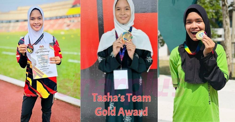 Image from: ‘Daddy is proud of you’ – Anak kedua Dr Sheikh Muszaphar raih Anugerah Murid Harapan TKC, Tasha aktif cabar diri