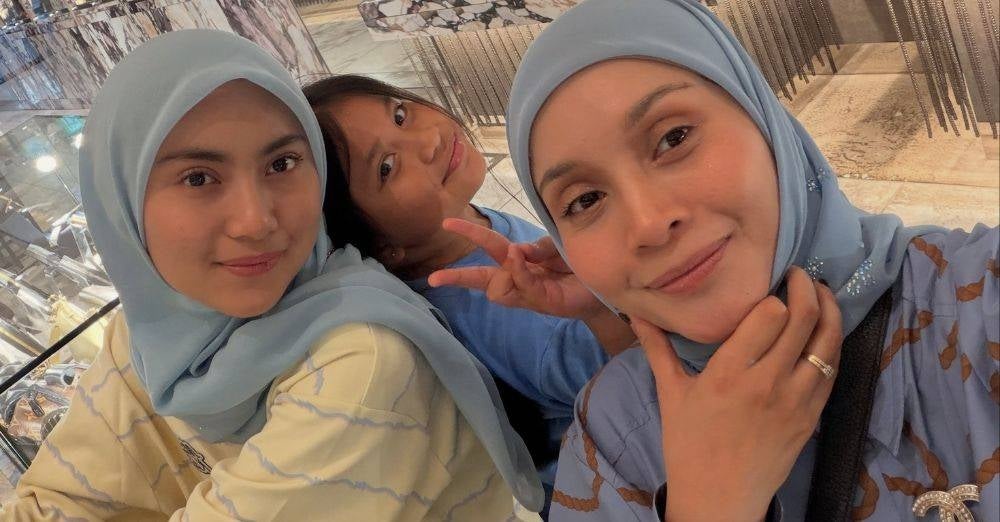 Image from: 'Mama sayang kamu dunia akhirat' – Anne Ngasri titip ucapan birthday anak ketiga, warganet puji nampak macam kakak dan adik