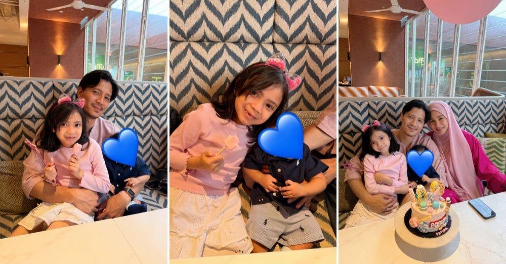 Image from: 'Teruja nak bawa adik masuk live...' Fattah Amin buka cerita gelagat Fatima sayang baby Jarir, akui gilir-gilir berjaga malam bersama Amira