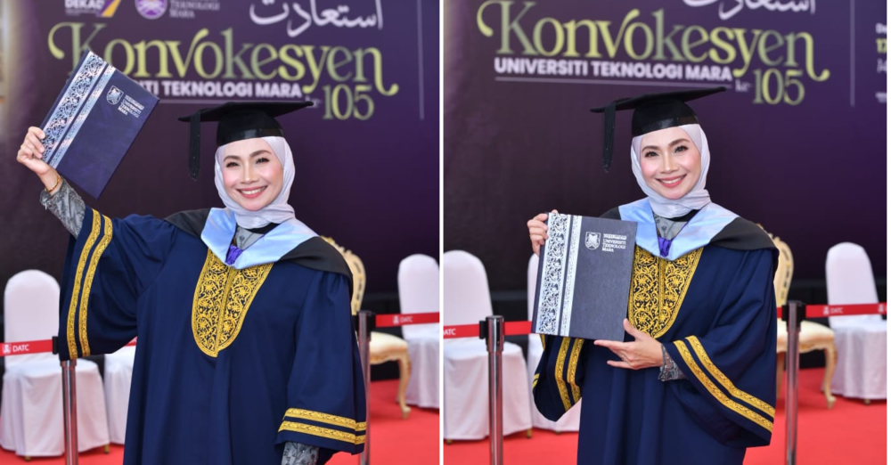 Image from: Berkhidmat 23 tahun di bilik berita, Hasnida Hanim buktikan usia bukan penghalang genggam sarjana selepas 18 tahun