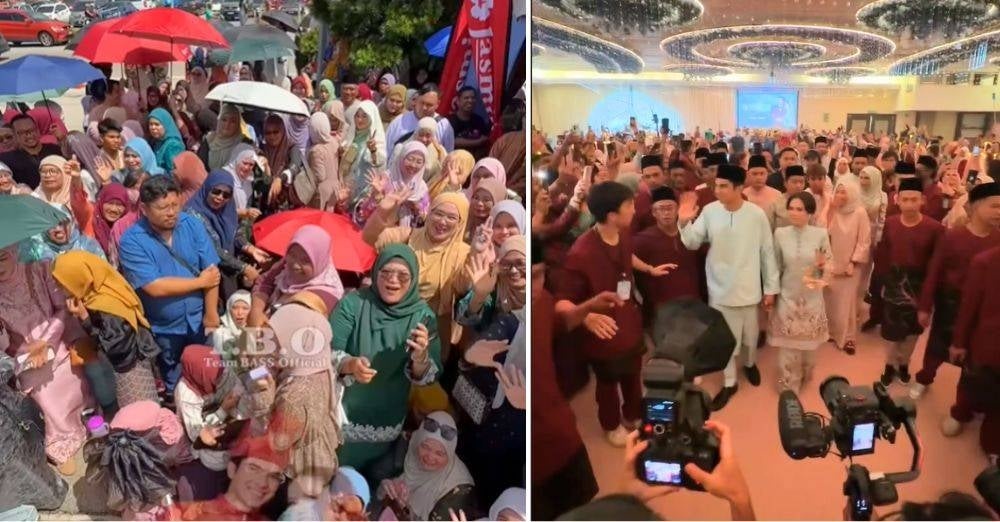 Image from: ‘Tidak akan berjaya tanpa kesetiaan isteri di sisi’ – Syed Saddiq hargai Bella Astillah, terharu sokongan rakyat di Muar