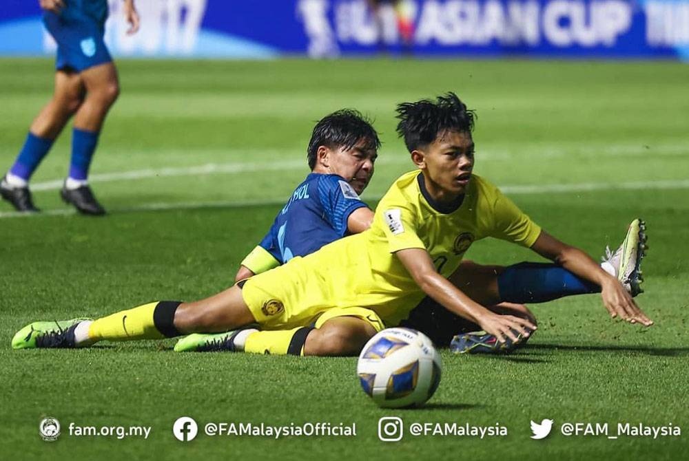 Piala Asia: Cabaran Harimau Muda B-17 Berakhir