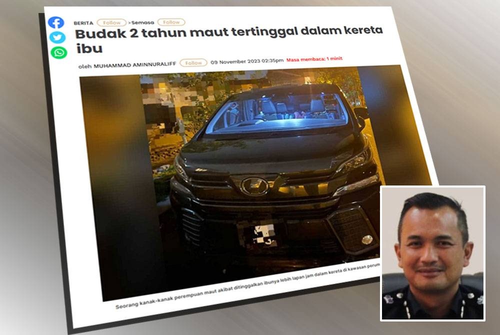 Budak Maut Dalam Kereta Polis Rakam Keterangan Lima Individu