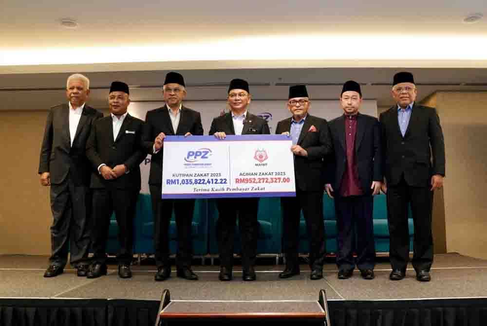 PPZ-MAIWP Capai Sasaran Kutipan Zakat Cecah RM1.035 Bilion