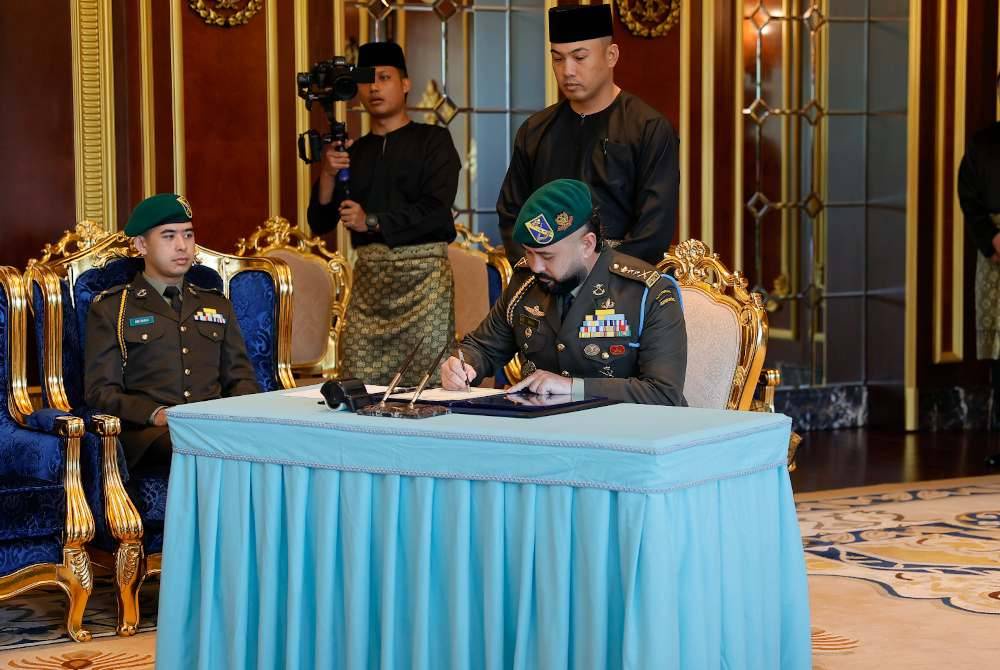 Tunku Ismail Dilantik Pemangku Sultan Johor