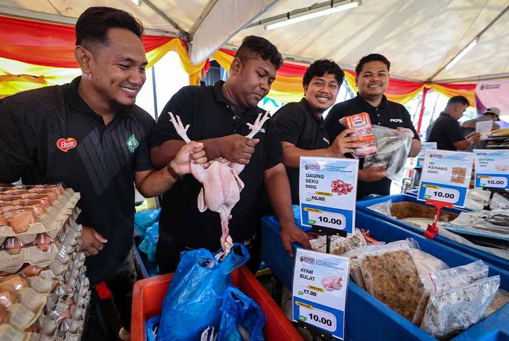Jualan Program Sertai acara menarik, jualan murah di Program Madani Rakyat Zon Tengah