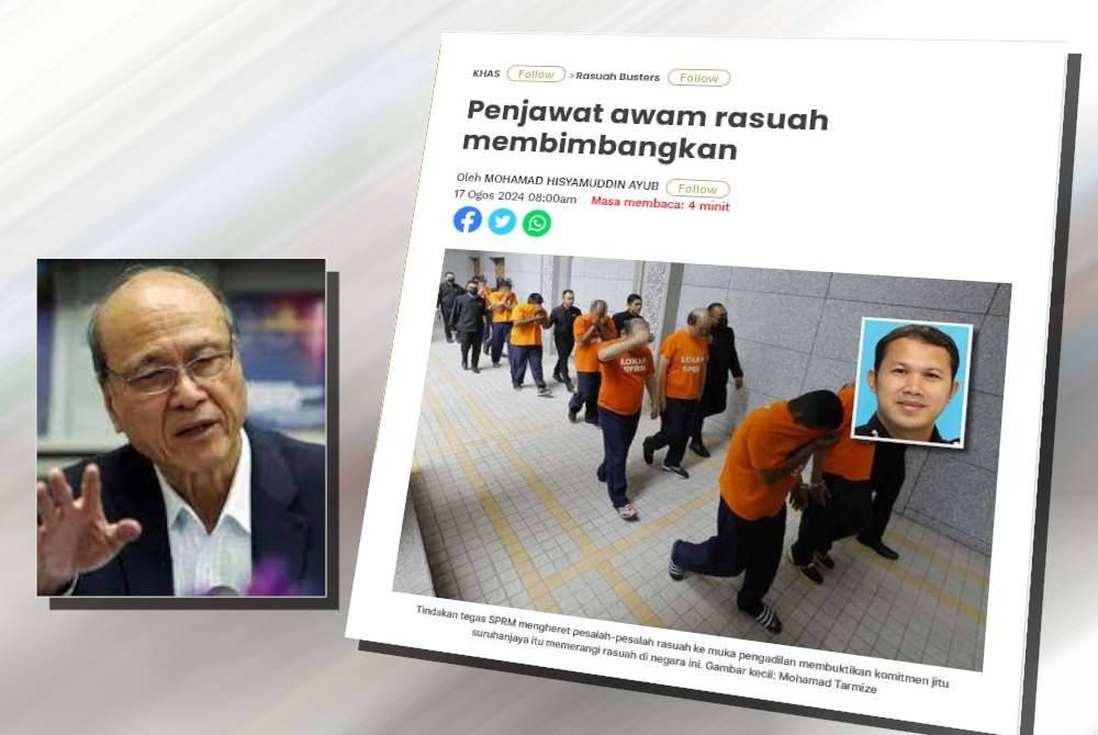 Pendekatan pelbagai aspek perlu bagi memerangi rasuah penjawat awam ...