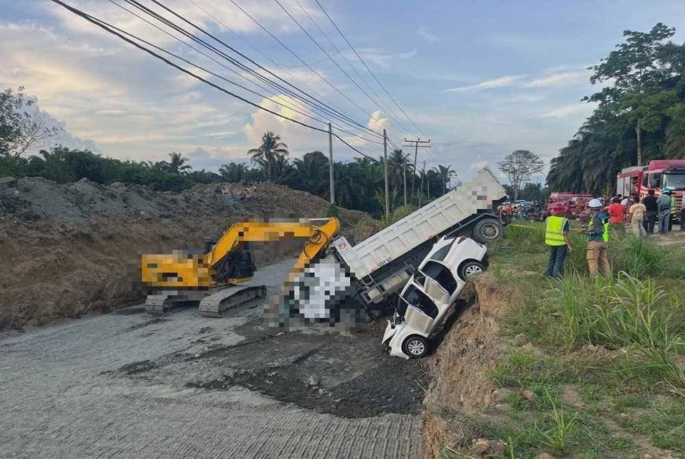 Image from: Dua maut kemalangan lima kenderaan