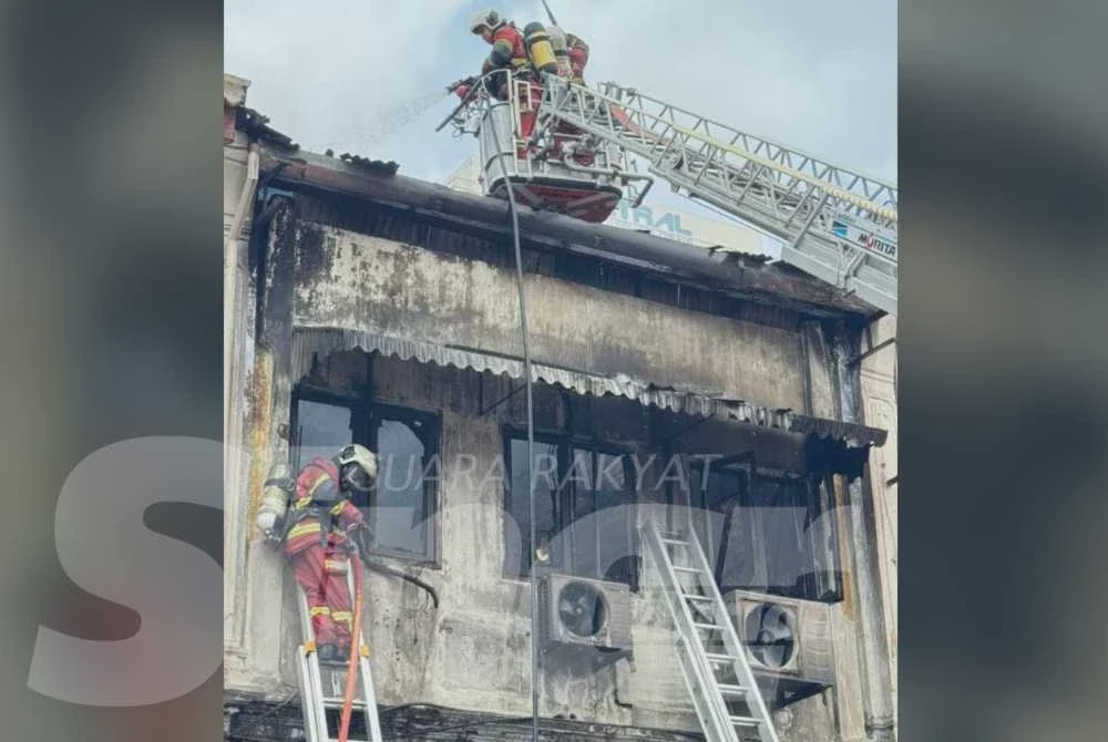 Image from: Bekas peguam terkenal bergelar Datuk maut dalam kebakaran