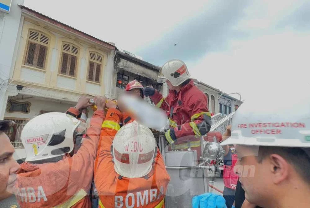 Image from: Bekas peguam terkenal bergelar Datuk maut dalam kebakaran